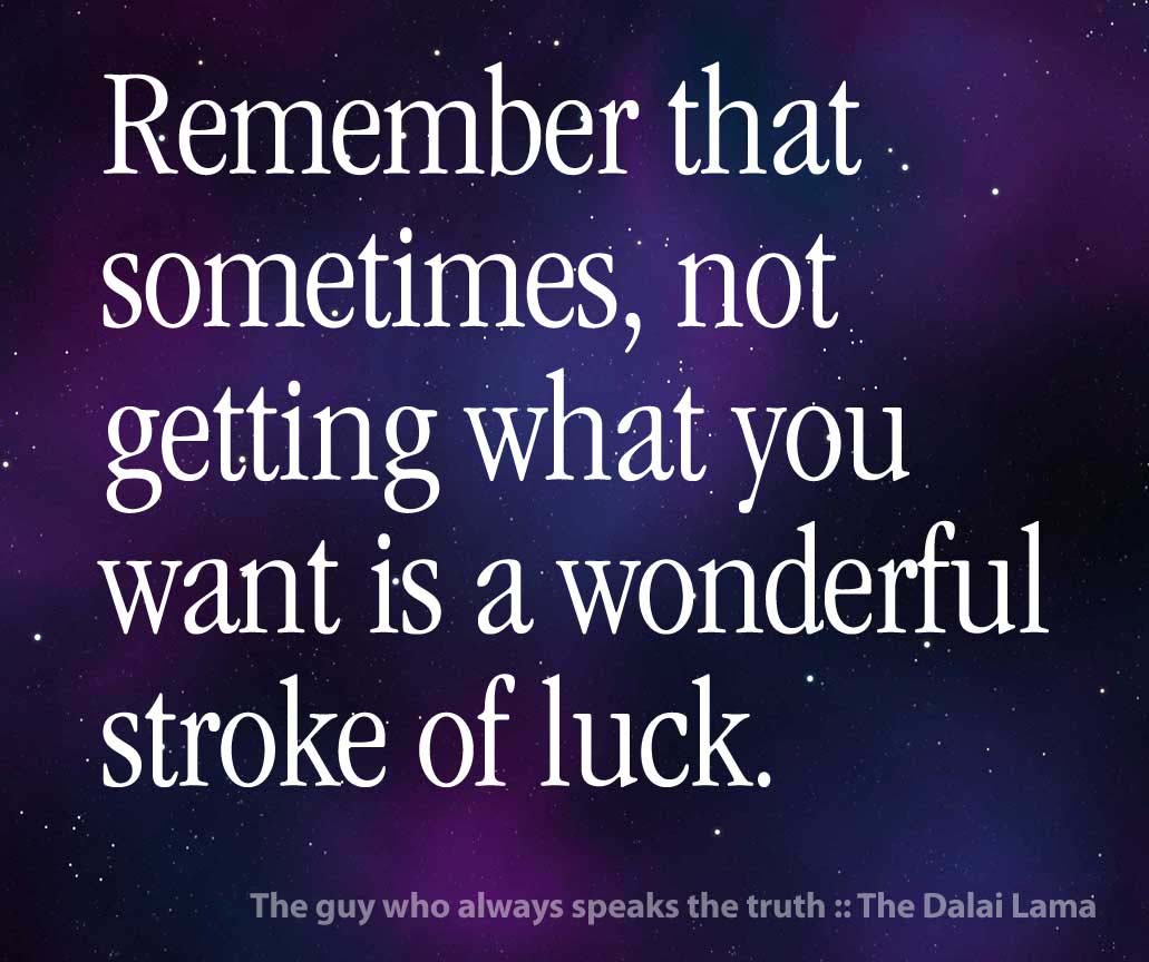 not_getting_what_you_want