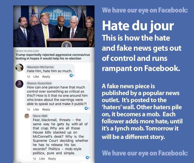 Hate du Jour on Facebook